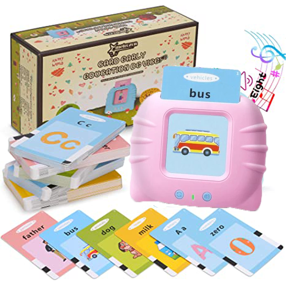 Electronic Preschool Leaning Baby Flash Cards with 112 Leaf 224