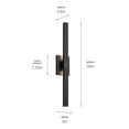 thumbnail image 5 of Kichler Lighting - Nocar - 38W 1 LED Large Outdoor Wall Mount In Minimalist, 5 of 20