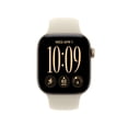 thumbnail image 3 of Apple Watch Series 12 GPS + Cellular 42mm Light Gold Aluminum Case with Sand Sport Band - M/L, 3 of 11
