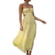 thumbnail image 2 of Lucakuins, vestido largo informal de verano para mujer, vestido sin mangas con lazo de Color sólido y espalda descubierta, vestido de fiesta a la moda con tirantes Lucakuins moda, 2 of 9