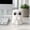A, variant on Homellea Cute Halloween Ghost Figurine, White Resin Mini Ghost Statue with Pink Horn Accent for Tabletop, Shelf, Mantel, Desk, Office, Bedroom, Party and Spooky Home Decor