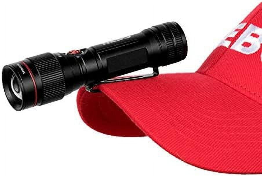 NEBO Redline Flashlight, Rechargeable LED Water & Impact Resistant Handheld Flashlights, Available in 450, 1000, 1400, & 2000 Lumens, Redline Flex 450 Lumens