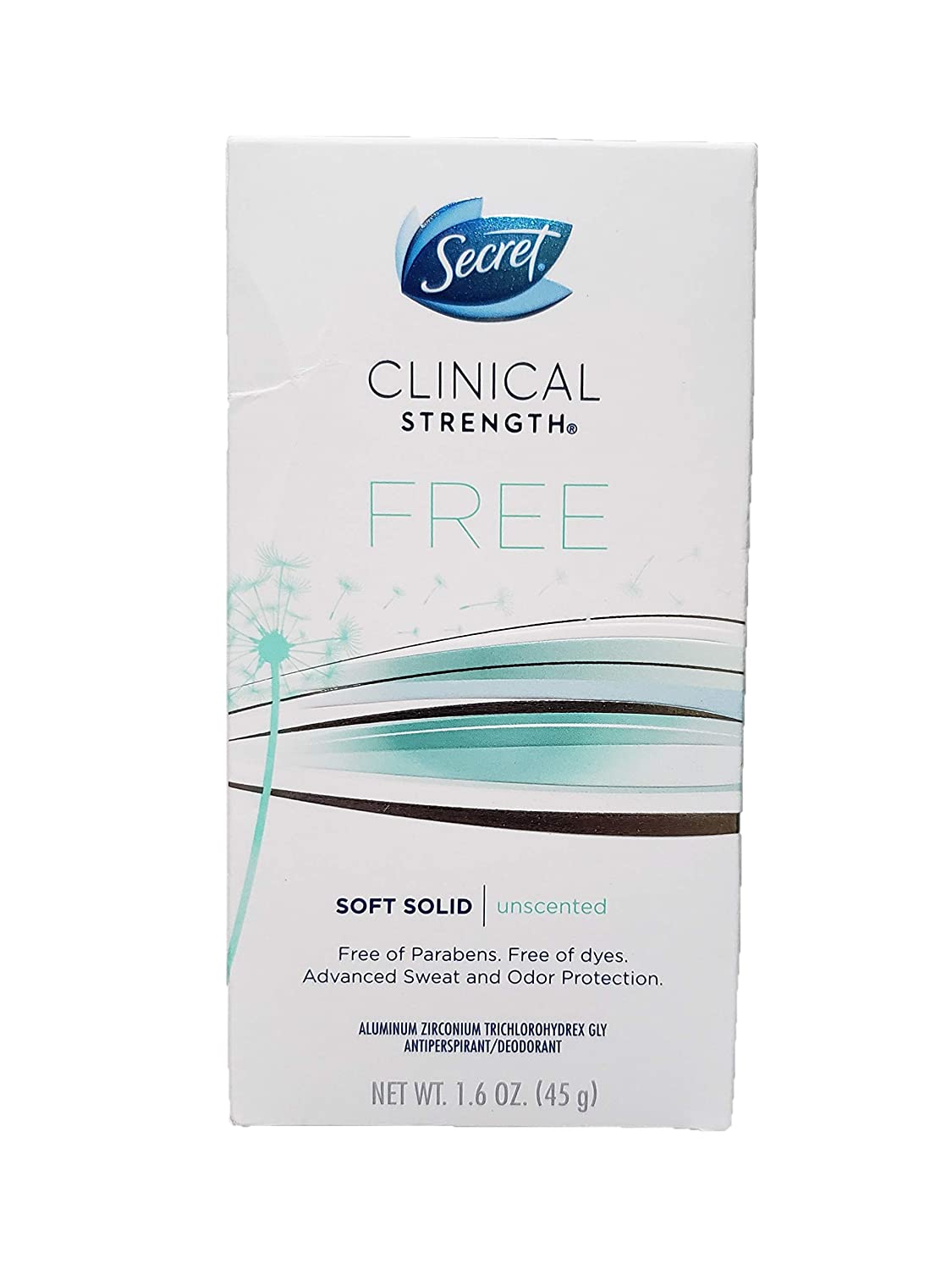 Secret Clinical Strength Sensitive Unscented Soft Solid Antiperspirant