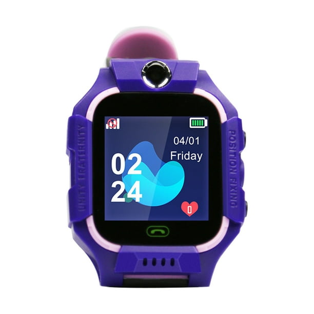 Reloj inteligente para niños Reloj de pulsera de seguimiento en tiempo real Reloj para bebés Chat de voz Linterna Niños SOS Smartwatch tholdsy EL0311-01B
