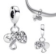 thumbnail image 1 of Colgante de camaleón que cambia de color para mujer, abalorio de plata de ley 925, compatible con Pando Original, pulsera 925, joyería, 1 of 4