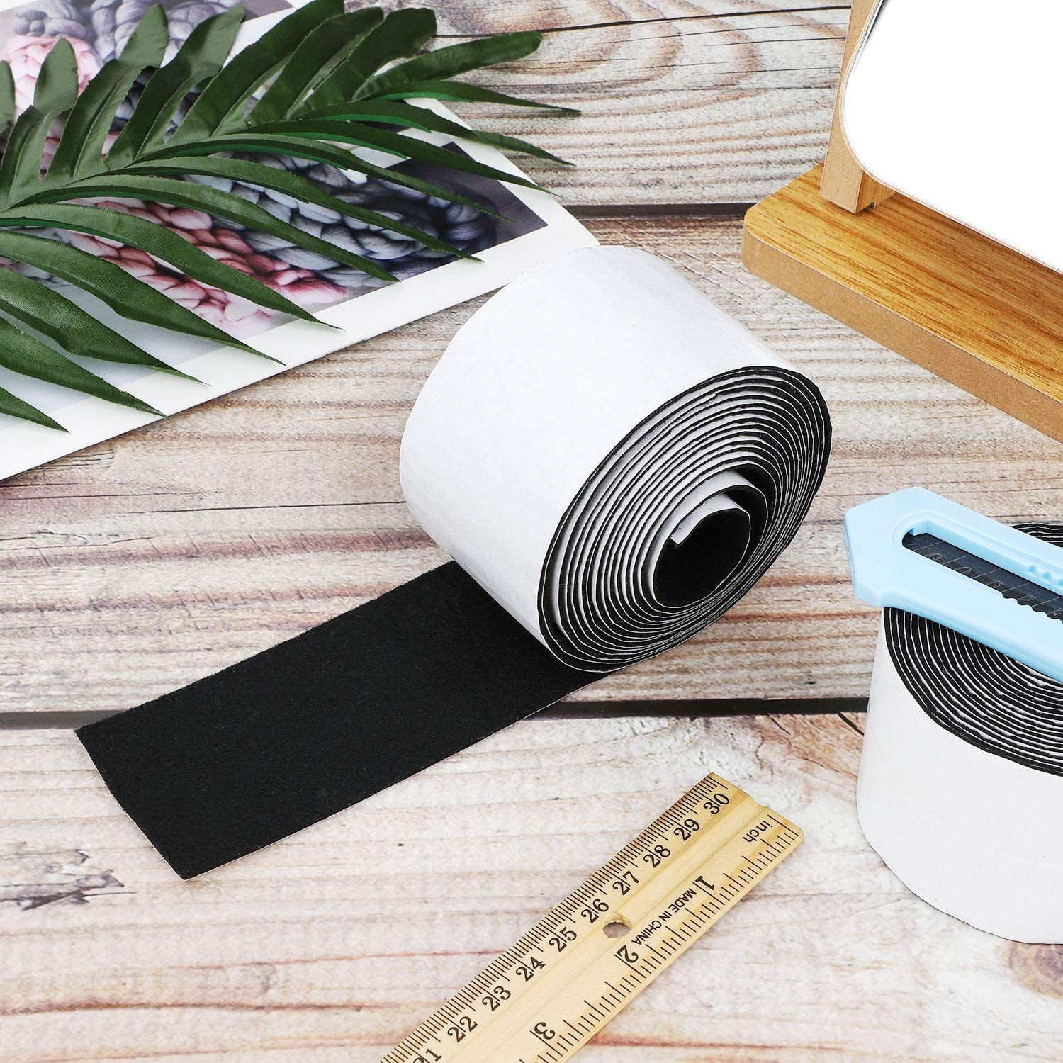 Felt Tape 2-Pack Adhesive Felt Strips 59