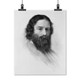 thumbnail image 2 of Print: James Russell Lowell, Head-And-Shoulders Portrait, Facing Right, 2 of 4