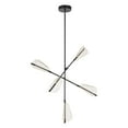 thumbnail image 2 of Kuzco Lighting Ch62737 Mulberry 37" Wide Led Abstract Sputnik Chandelier - Black / Light, 2 of 4