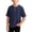 Navy, variant on OGLCCG Boys Waffle Henley Shirts Short Sleeve Button up Crewneck T-Shirts Summer Solid Color Knit Basic Tees Tops for Kids 4-14 Years
