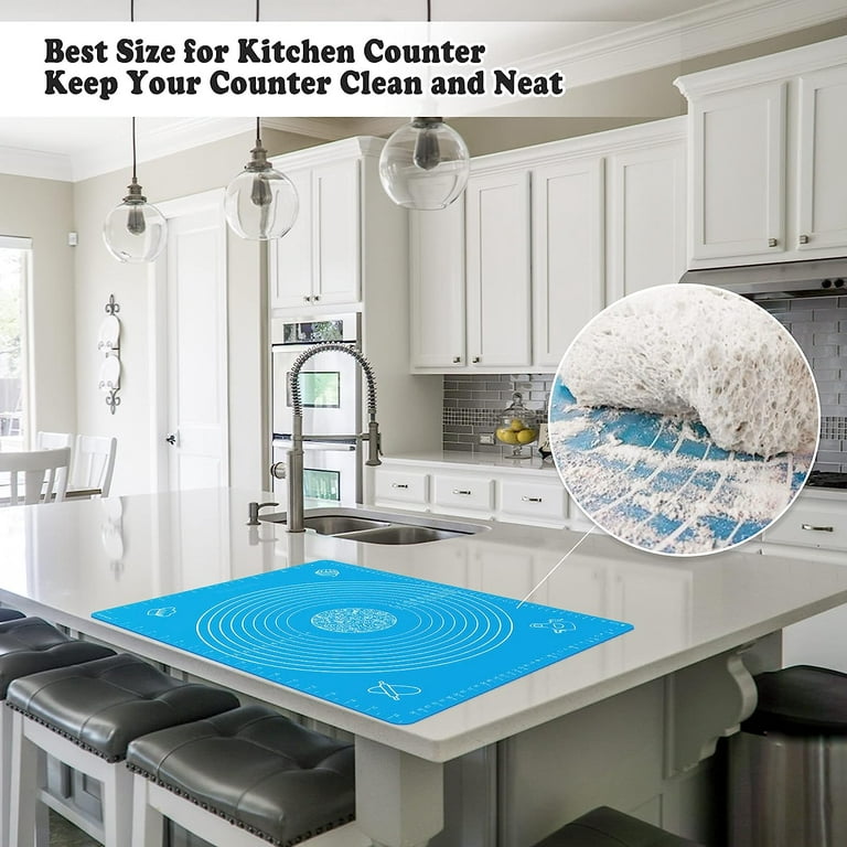 gasare, Extra Large, Thicker, Silicone Counter Mats, Kitchen Countertop  Heat Non