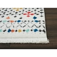 thumbnail image 4 of Nourison Kamala Boho Modern White 2'2" x 7'6" Area Rug, (8' Runner), 4 of 6