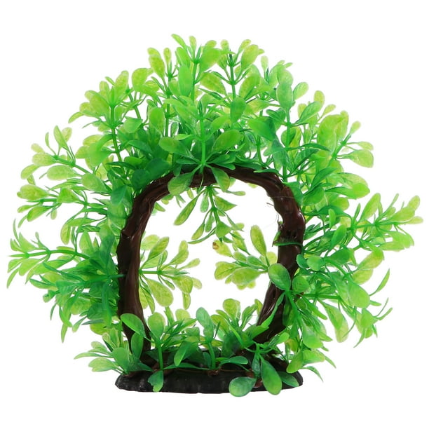 EeaseMX Exquisitas plantas falsas para decoración de acuarios, plantas artificiales, accesorios para peceras.