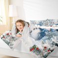 thumbnail image 4 of Homewish Cartoon Snowman Full Size Comforter Sets 3-Piece for Preppy Child Kids,Happy Xmas Cardinal Bird Bedding Comforter Set,Merry Christmas Lightweight Bedding Sets,Super Cozy Room Decor, 4 of 8