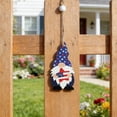 thumbnail image 6 of BUTASY 9 Pcs 4th of July Gnome Ornaments Set, Patriotic Red White Blue Hanging Gnome Ornaments for Memorial Day Tree Home Party Decor, 6 of 6