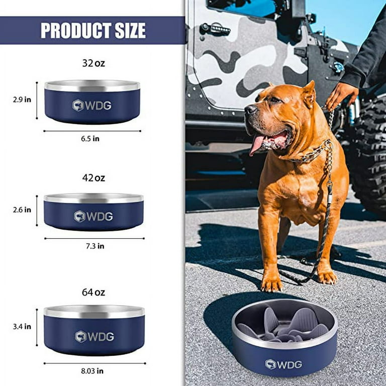 Elevated Large Breed Double Bowl Dog Feeder Powdercoated Steel Paw