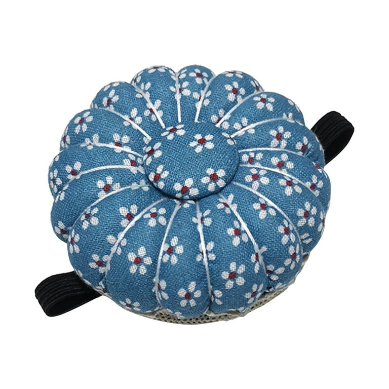 Magnetic Wrist Sewing Pincushion with 100 Pieces Sewing Pins Set Wrist Pin  Cushion Magnetic Wrist Pin Holder Wristband Wrist 1.5 Inch Ball Head