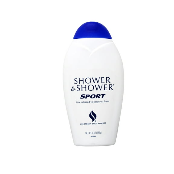 Shower To Shower Absorbent Body Powder Sport 8 Oz Each Talc Free