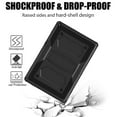 thumbnail image 5 of FIEWESEY for Walmart Onn 10.1 inch 2nd gen Tablet Case,Shock-Resistant Drop-Proof and Shock-Resistant Hybrid Case(Built-in Stand) for Walmart Onn 10.1" 2nd gen 2020 Release(Model:100011886)(Black), 5 of 6