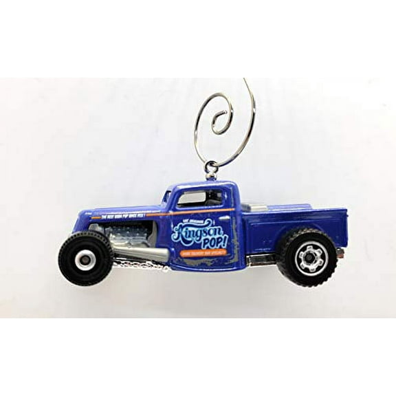 1935 Ford Pickup Truck Car Custom Christmas Ornament 1:64 Diecast Blue