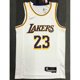 thumbnail image 2 of hot pressed 2022 nba Los Angeles Lakers No. 23 James white basketball jersey Gao Jiahui unisex, 2 of 2