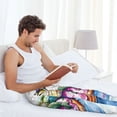 thumbnail image 5 of Sikiie Alligator Donut Pool Float Pajama Pants Men, PJ Bottoms, Sleep & Lounge Pants-X-Large, 5 of 6