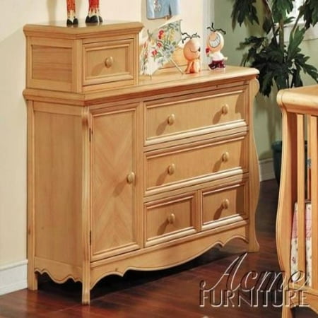 heartland maple finish changing table by acme furniture walmart com