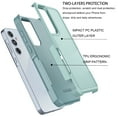 thumbnail image 5 of For Samsung Galaxy A35 5G Phone Case, Ebizware Shockproof Case Military Grade Heavy Duty Full Body Protection Rugged Cover for Galaxy A35 5G, Mint Green, 5 of 9