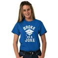 thumbnail image 4 of Broke As Joke College Lifestyle Funny Men's Graphic T Shirt Tees Brisco Brands M, 4 of 6