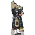 thumbnail image 1 of Star Cutouts SC2028 Scottish Bag Piper Life Size Cardboard Cutout, 1 of 1