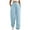 Light Blue, variant on Frostluinai High Waist Sweatpants for Women Lounge Running Wide Leg Pants Solid Color Athletic Sweatpants Lightweight Jogger Trousers with Pockets