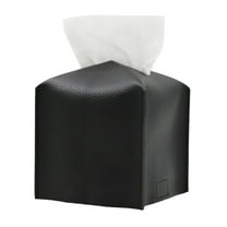 Leather Tissue Cover For Home And Elegant Decorative Storage Container With Easy Design Practical