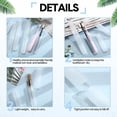 thumbnail image 3 of Clear 60 Plastic Toothbrush Covers Portable Travel Protector Cases, 3 of 6