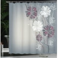 thumbnail image 3 of Ambesonne Art Shower Curtain, Fantasy Bridal Garden Spring, 69"Wx70"L, Pale Purpleblue, 3 of 4