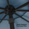 thumbnail image 6 of Above 9' Patio Market Outdoor Umbrella Quickswap with Rib Replacement Technology, Navy, 6 of 7