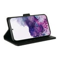 thumbnail image 5 of Wallet Case for Galaxy Note 20 Credit Card Holder, [Shockproof Interior Case] Premium PU Leather With Strap Kickstand Magnetic Closure Flip Folding Cover Compatible with Samsung Galaxy S20,
Black, 5 of 14
