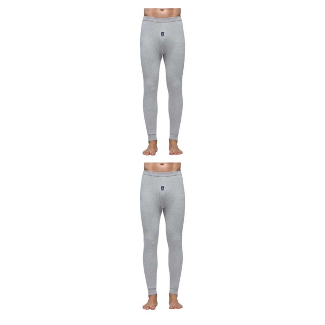 Pantalones de ropa interior térmica Sonducket para hombres invierno color sólido M L XL