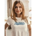 thumbnail image 2 of Brooklyn Sport Style T-Shirt Women -Image by Shutterstock, Female Medium, 2 of 4