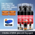 thumbnail image 5 of Anti Fog Spray & Rain Repellent Spray for Car Windshield Glass Water Repellent Defogger Spray Waterproof Prevent Fogging for Automotive Windows Mirrors Glasses Goggles Helmets, 5 of 5