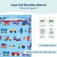 thumbnail image 3 of Wildkin Kids Microfiber Rest Mat Cover for Boys and Girls (Trains, Planes & Trucks), 3 of 8