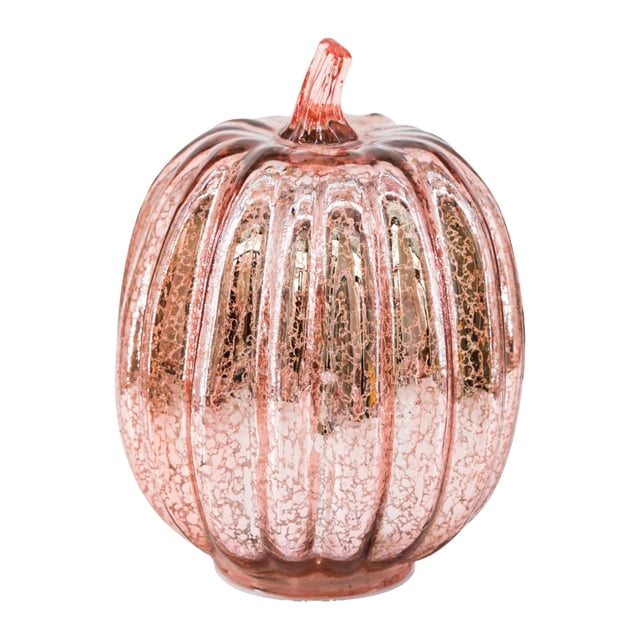 QTOCIO Glass Pumpkin Lantern Featuring Timed Halloween Hot Selling LED Pumpkin Lights