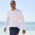 thumbnail image 4 of Lands' End Men's SunShade UPF 50 Long Sleeve Swim Tee Rash Guard, 4 of 4