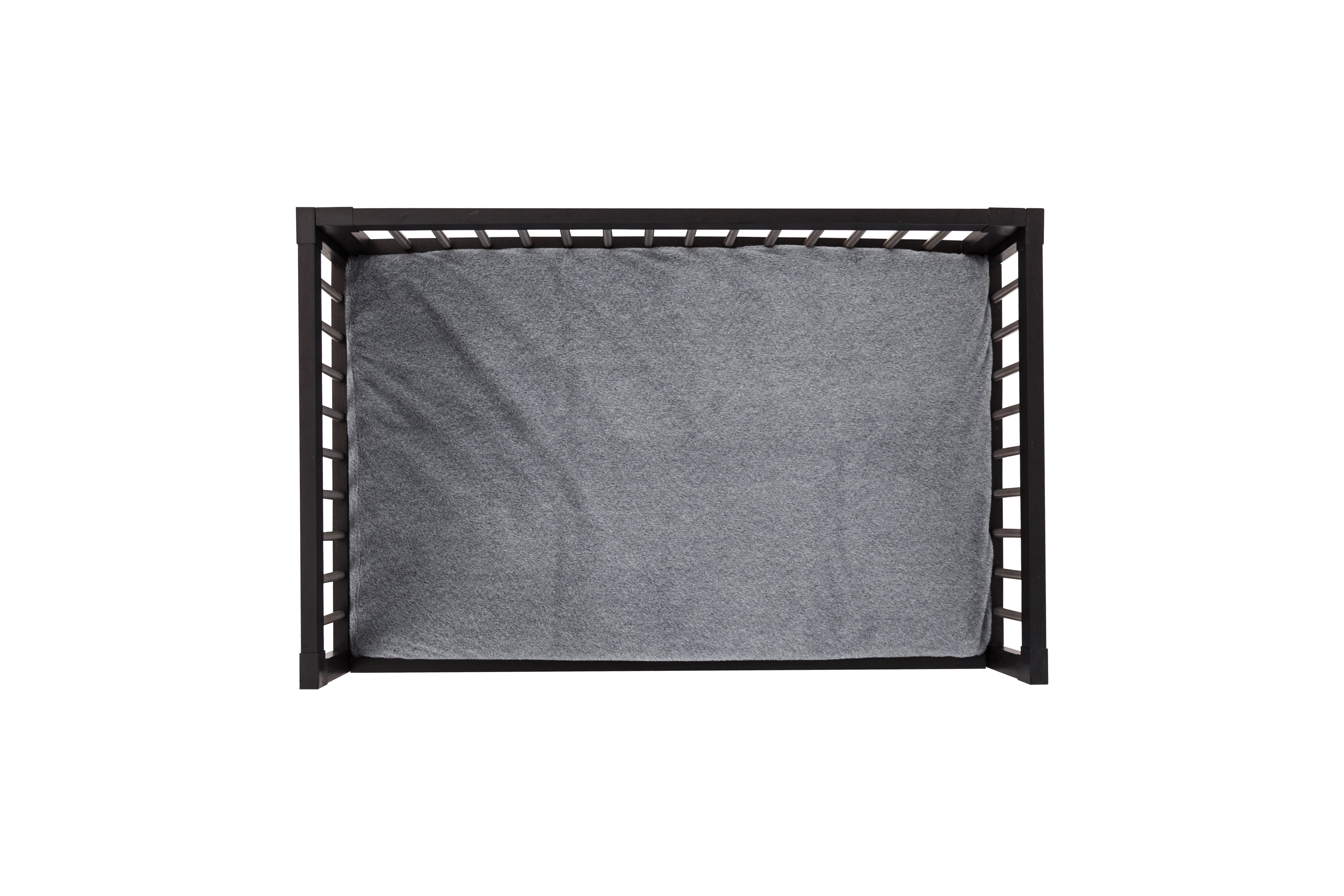 ECOFLEX Raised Dog Bed with Memory Foam Cushion, Espresso, Extra Large