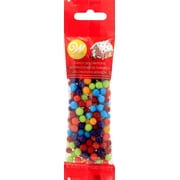 Wilton Rainbow Jawbreaker Candy Decorations for Gingerbread Houses, 1.5 oz.