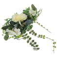 thumbnail image 4 of KAKOWELY Abrazadera de cortina con flores artificiales para ventana, decoración del hogar, 4 of 5