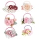 thumbnail image 1 of 6 gomas elásticas para el pelo para bebés y niñas, accesorios para el pelo con flores, 1 of 7
