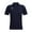 MIDNIGHT NAVY, variant on 1370399 Men's Tech Polo - Midnight Navy White
