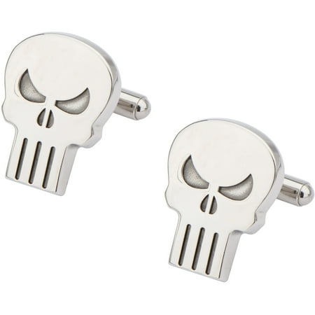 Marvel Punisher Skull Steel Cufflinks