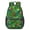 Black, variant on 17 Inch Lightweight Backpack,PVC Waterproof Oxford Fabric, Ergonomically Designed, with Large Capacity, Exotic Jungle Aesthetic