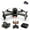 Black-B, variant on Fnochy New Year Gifts Drone for Kids 10-12 Mini Drone with 1080P Dual HD FPV Camera Remote Control Toys Gifts for Boys Girls with Altitude Hold Headless Mode Start Speed Adjustment