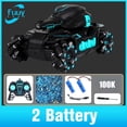 thumbnail image 1 of Coche de juguete a Control remoto para niños, tanque de bomba de agua de 4x4, coche a Control remoto de tiro, tanque de Control de gestos competitivo Fivean unisex, 1 of 2